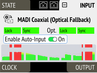 Coaxial Auto Input
