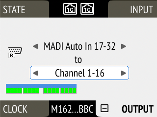 Analog output routing