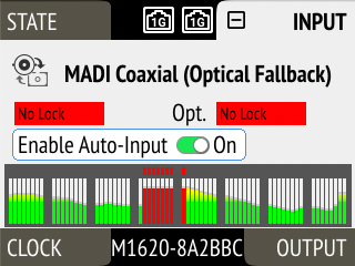 Coaxial Auto Input