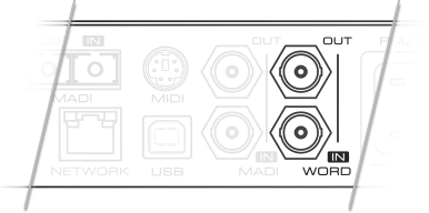 Word Clock I/O