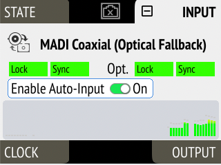 Coaxial Auto Input