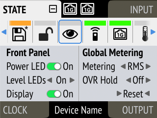 Visual Feedback Tab