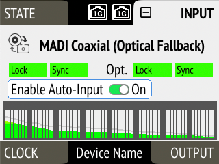 Coaxial Auto Input