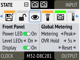 Visual Feedback Tab in State section