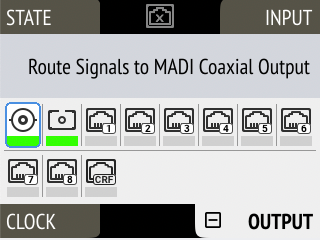 Coaxial Output