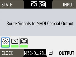 Coaxial Output