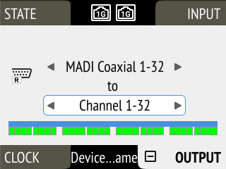 Analog output routing