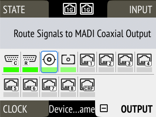 Coaxial Output