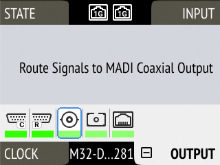 Coaxial Output